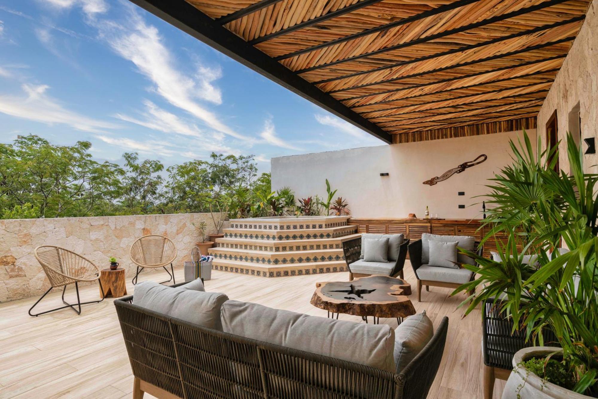 El Rey Loro - Lux 4 Bed Villa @Bluedeertulum Exterior foto