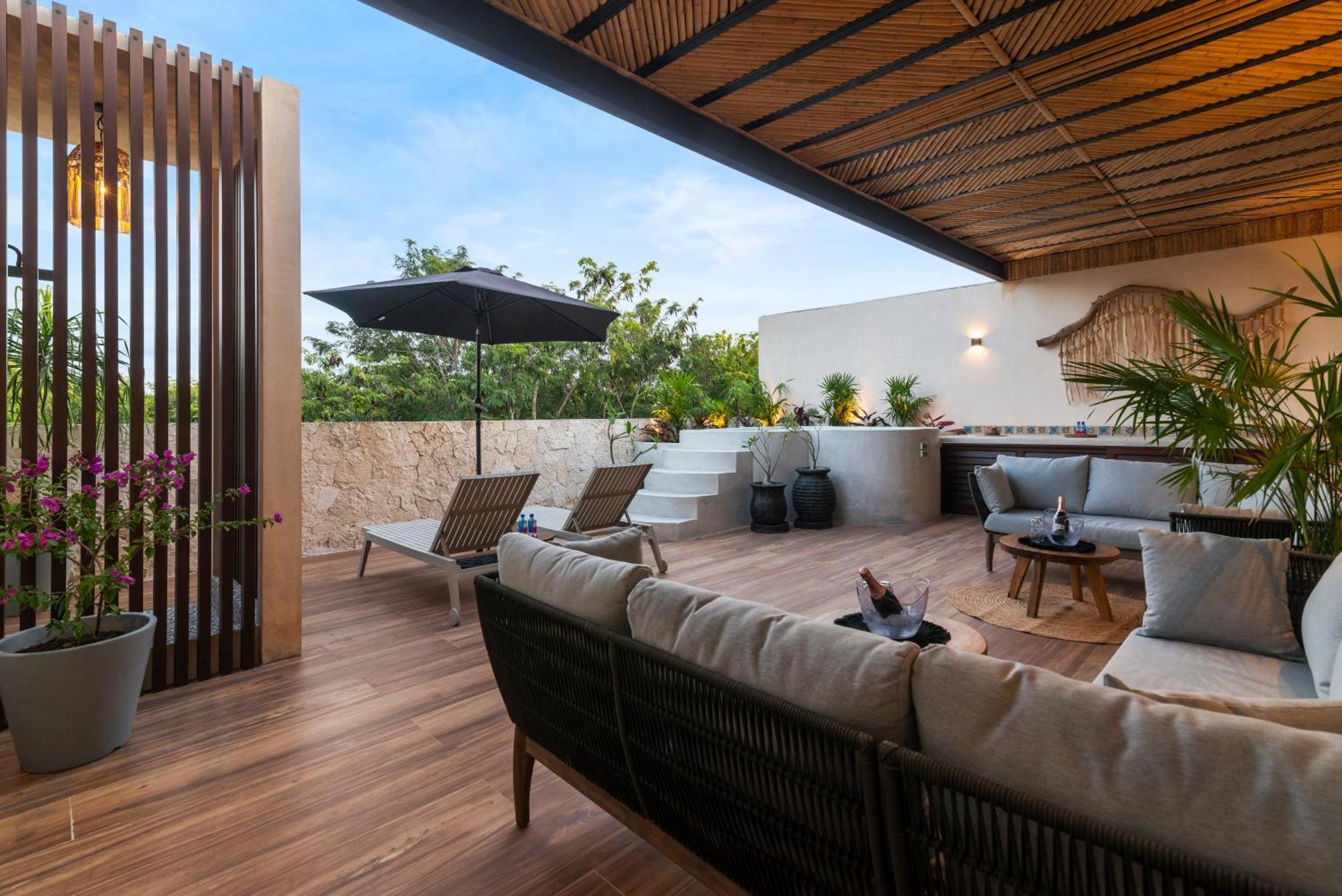 El Rey Loro - Lux 4 Bed Villa @Bluedeertulum Exterior foto