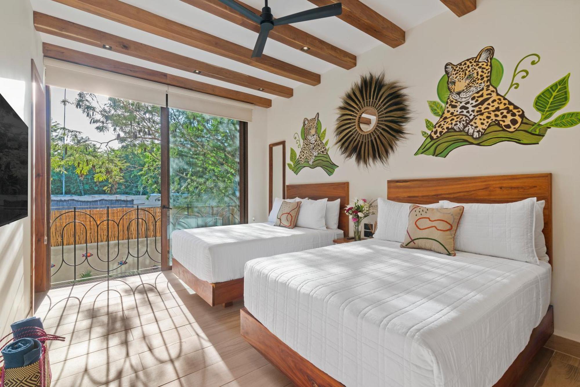 El Rey Loro - Lux 4 Bed Villa @Bluedeertulum Exterior foto