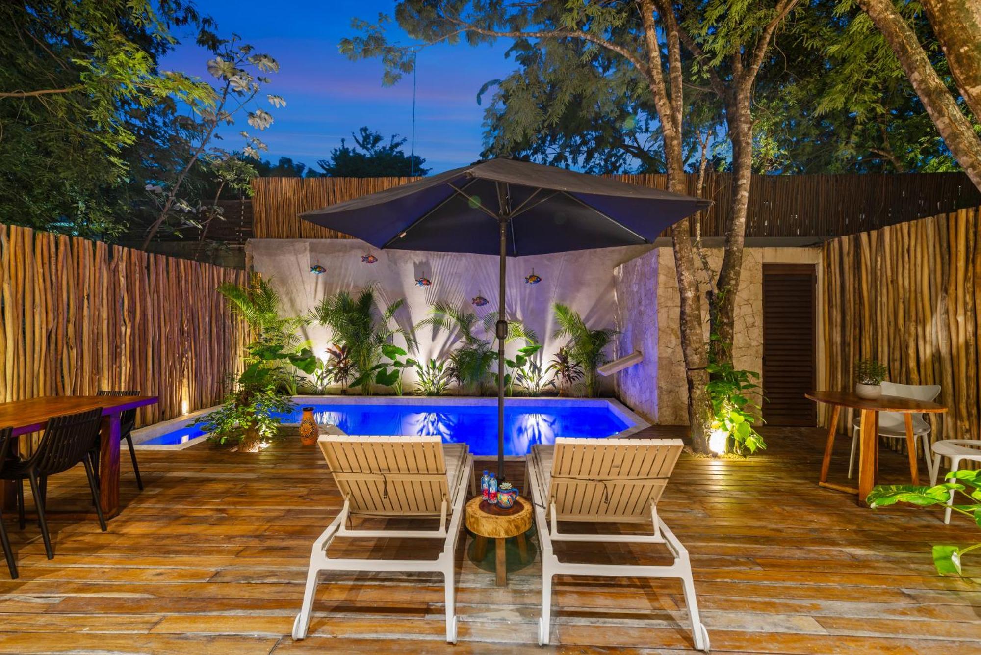 El Rey Loro - Lux 4 Bed Villa @Bluedeertulum Exterior foto